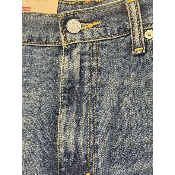 Levi's 550 Men's Medium Rinse Relaxed Taper Fit Jeans 33x32 100% Cotton NWT - Picture 2 of 6